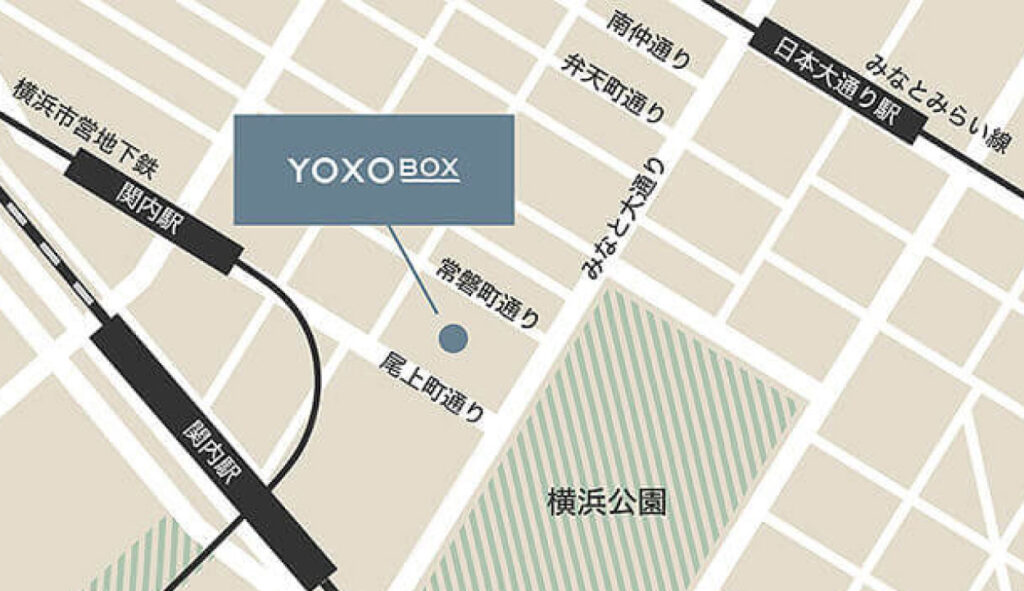 YOXOBOX地図